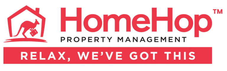 HomeHop Logo relax we've got this 2
